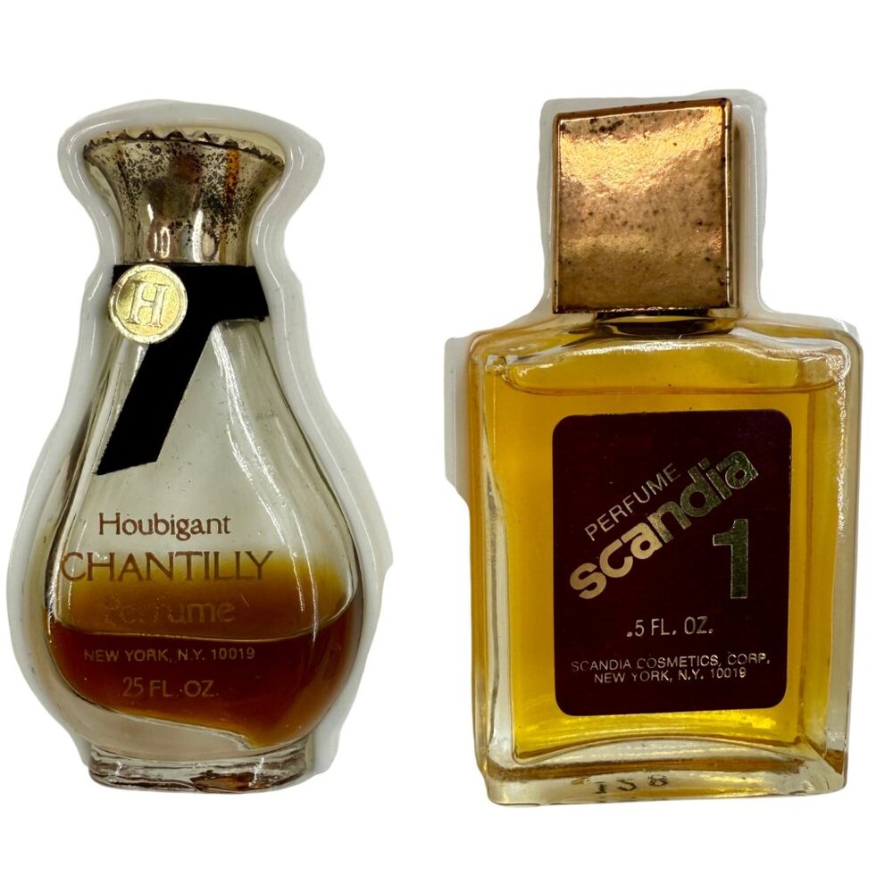 RARE Vintage Printemps 1979 COSMETIQUE's Luxury Designer Mini Perfume Gift Set - Picture 10 of 16